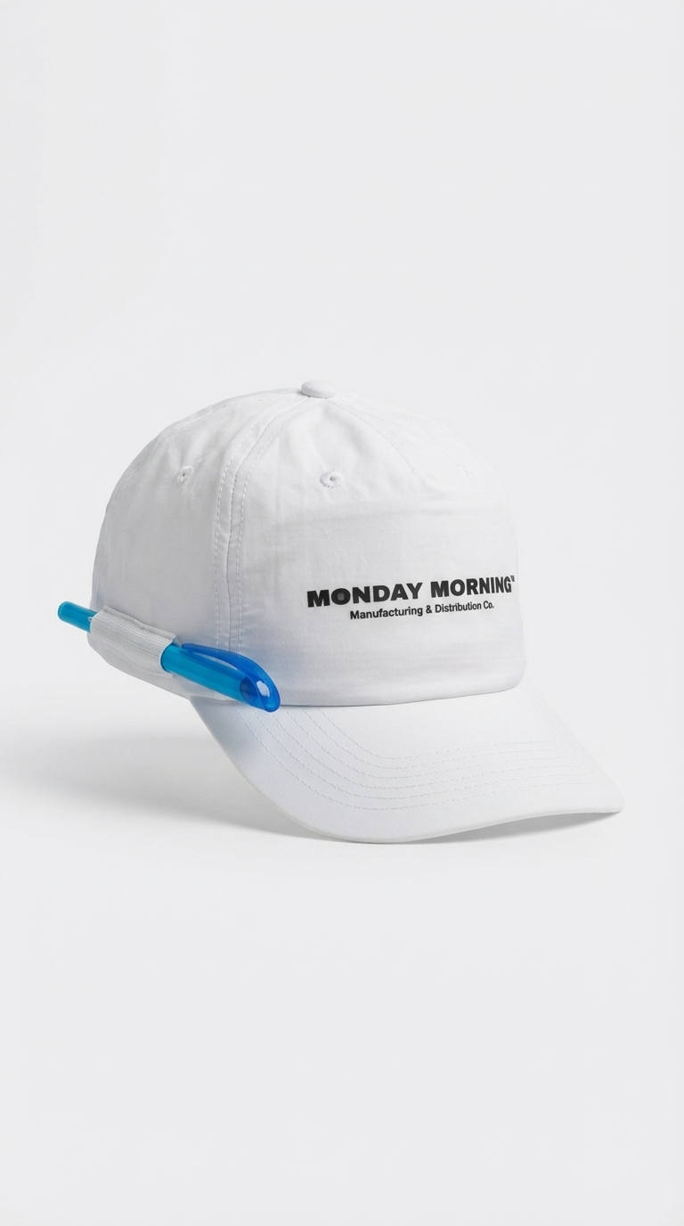 White Thinking Cap